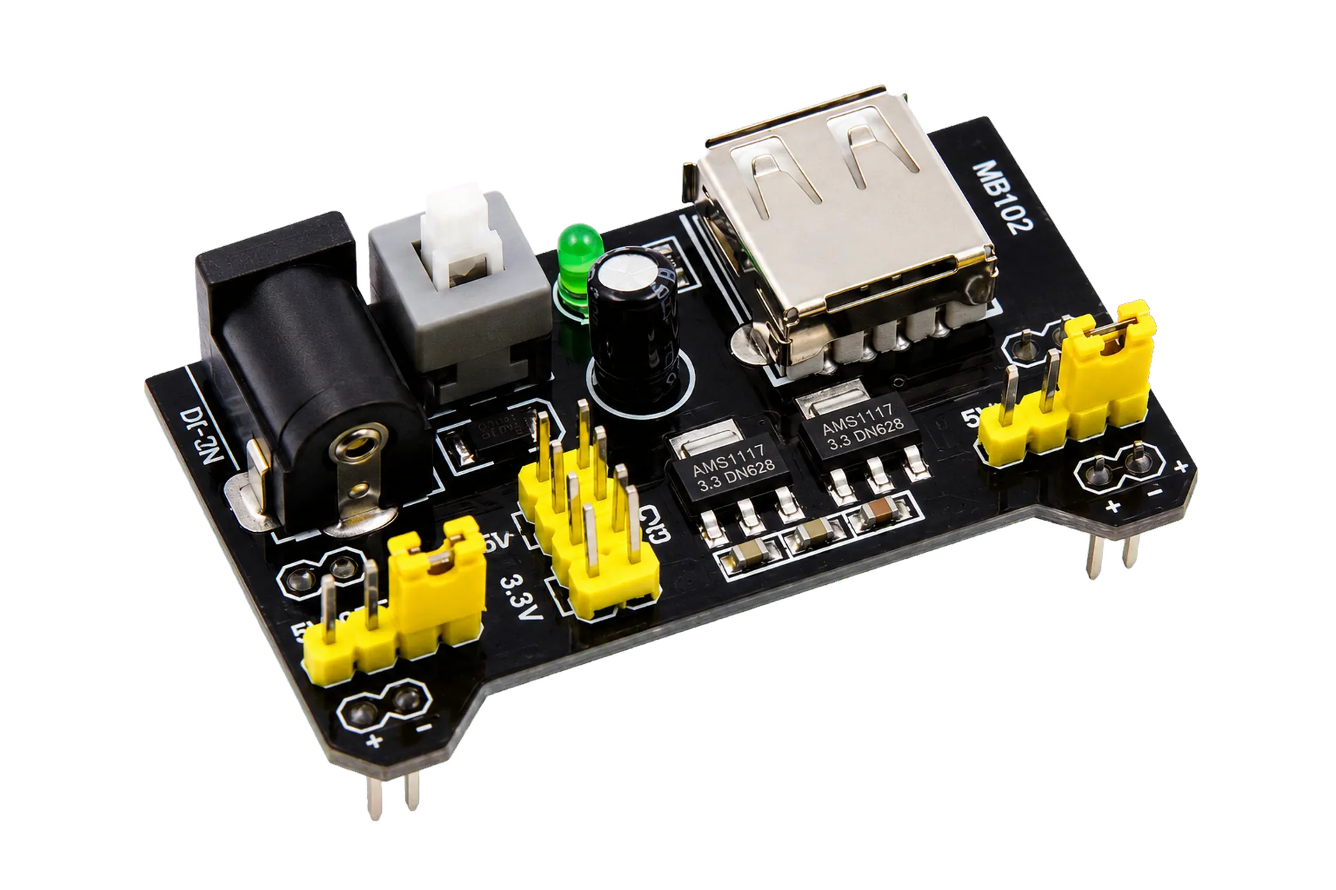 Power Supply Module For MB102 Breadboard 5V 3.3V