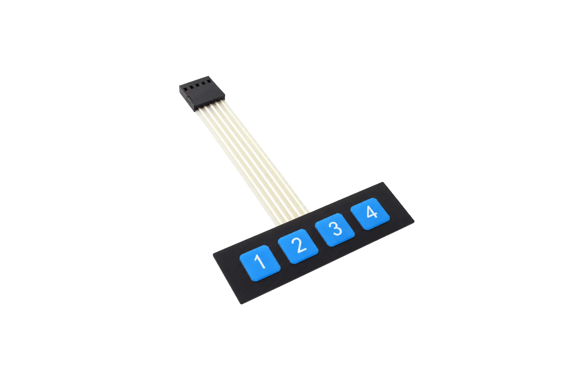Keypad Matrix 1x4 Membrane